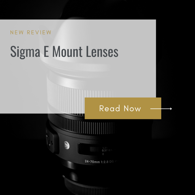 Sigma E Mount Lenses for Sony